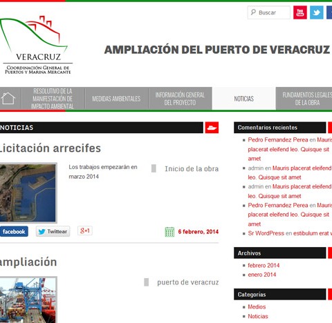 Ampliación dle Puerto de Veracruz
