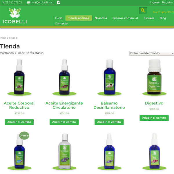Productos ICOBELLI