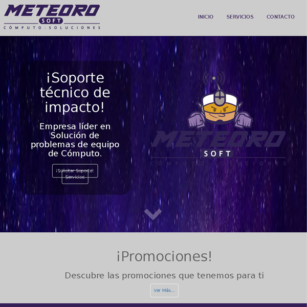 Portada Meteorosoft